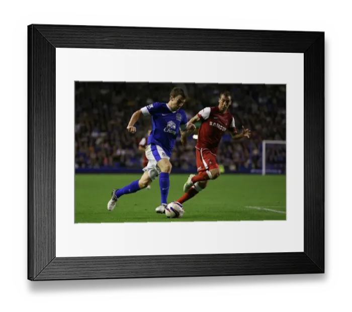 Framed Print : Everton's Seamus Coleman Leads 5-0 Thrashing of Leyton Orient in Capital One Cup