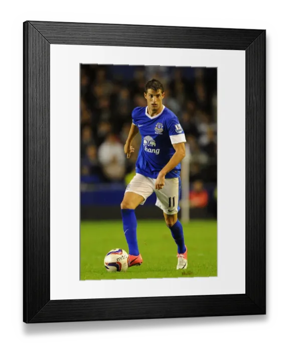 Framed Print : Everton's Kevin Mirallas Stars in 5-0 Capital One Cup Victory over Leyton Orient at Goodison Park Framed Print : Everton's Kevin Mirallas Stars in 5-0 Capital One Cup Victory over Leyton Orient at Goodison Park