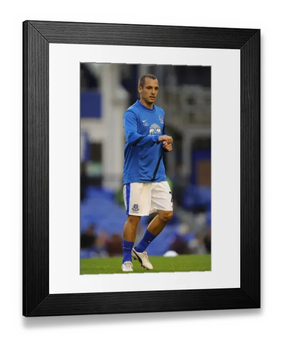 Framed Print : Everton's Leon Osman Stars in 5-0 Capital One Cup Crushing of Leyton Orient (August 29, 2012, Goodison Park) Framed Print : Everton's Leon Osman Stars in 5-0 Capital One Cup Crushing of Leyton Orient (August 29, 2012, Goodison Park)