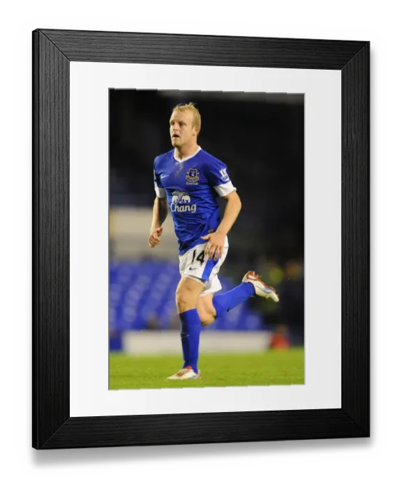 Framed Print : Steven Naismith's Hat-trick: Everton's 5-0 Dominance over Leyton Orient in Capital One Cup (August 29, 2012)