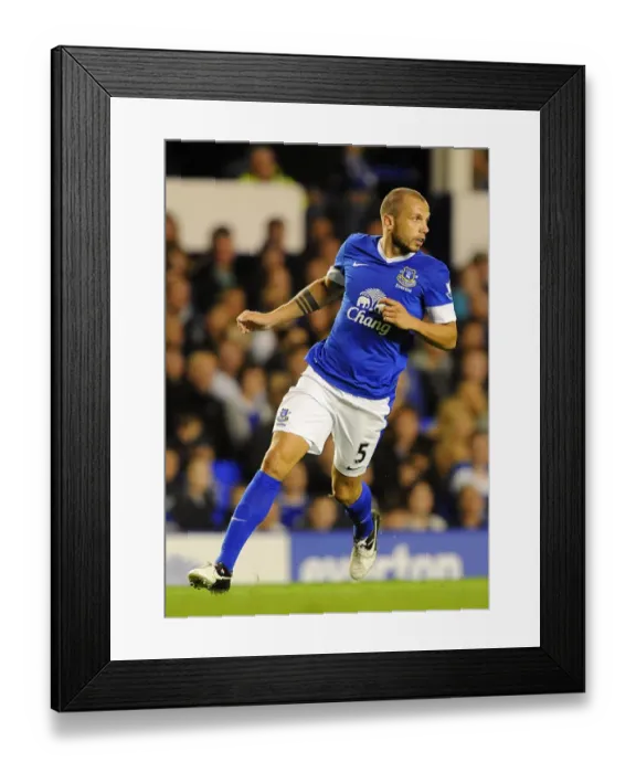 Framed Print : Everton's Heitinga Stars in 5-0 Capital One Cup Crushing of Leyton Orient Framed Print : Everton's Heitinga Stars in 5-0 Capital One Cup Crushing of Leyton Orient