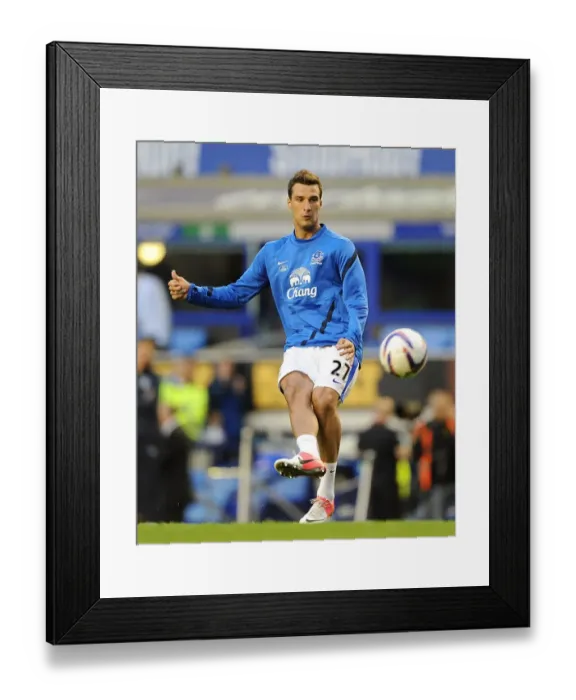 Framed Print : Everton's Apostolos Vellios Stars in 5-0 Capital One Cup Victory over Leyton Orient at Goodison Park Framed Print : Everton's Apostolos Vellios Stars in 5-0 Capital One Cup Victory over Leyton Orient at Goodison Park