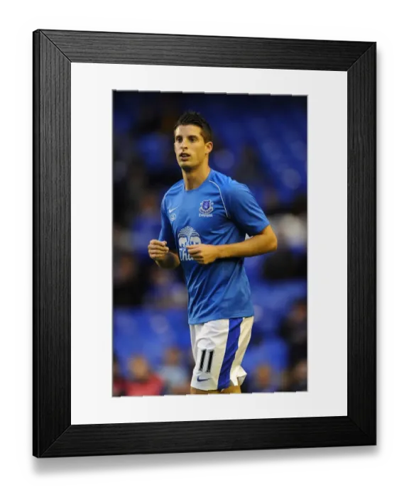 Framed Print : Kevin Mirallas Brace: Everton's Dominant 5-0 Capital One Cup Victory Over Leyton Orient (August 29, 2012)