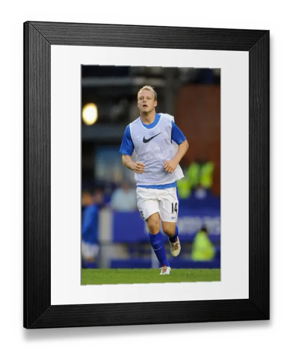 Framed Print : Steven Naismith's Brace Powers Everton to 5-0 Capital One Cup Victory Over Leyton Orient (29-08-2012, Goodison Park)