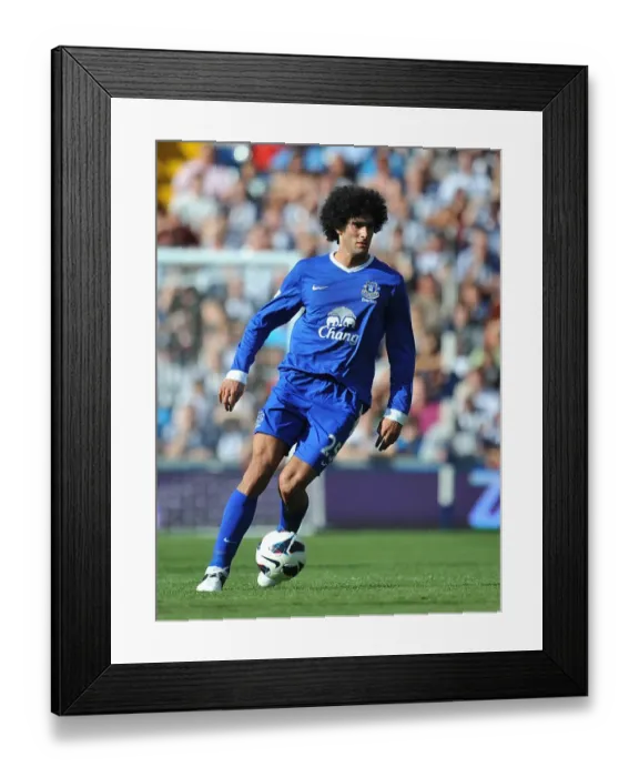 Framed Print : Marouane Fellaini: Everton's Hero in a 2-0 Victory over West Bromwich Albion (September 1, 2012) Framed Print : Marouane Fellaini: Everton's Hero in a 2-0 Victory over West Bromwich Albion (September 1, 2012)