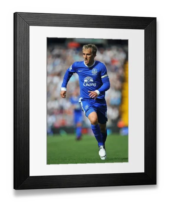 Framed Print : Phil Neville: Everton's Leader in a 2-0 Victory over West Bromwich Albion (September 1, 2012) Framed Print : Phil Neville: Everton's Leader in a 2-0 Victory over West Bromwich Albion (September 1, 2012)
