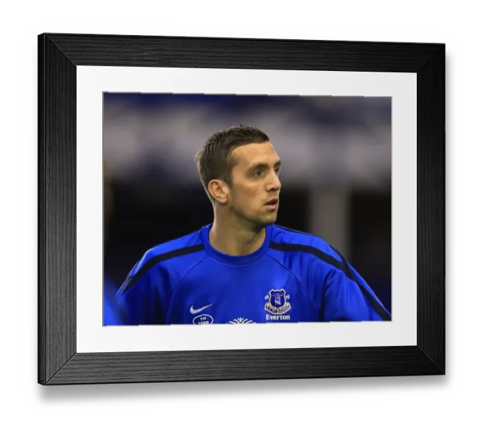 Framed Print : Thrilling 2-2 Draw at Goodison Park: Shane Duffy's Brilliant Performance for Everton vs Newcastle United (17-09-2012)