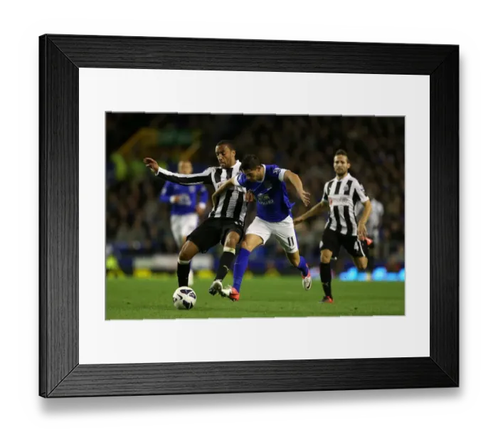 Framed Print : Battle for the Ball: Mirallas vs Perch - Everton vs Newcastle United, Premier League Rivalry (17-09-2012) Framed Print : Battle for the Ball: Mirallas vs Perch - Everton vs Newcastle United, Premier League Rivalry (17-09-2012)