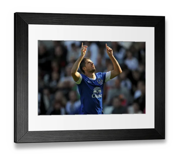Framed Print : Mirallas's Thriller: Everton's 3rd Goal vs Swansea City (Liberty Stadium, September 22, 2012) Framed Print : Mirallas's Thriller: Everton's 3rd Goal vs Swansea City (Liberty Stadium, September 22, 2012)
