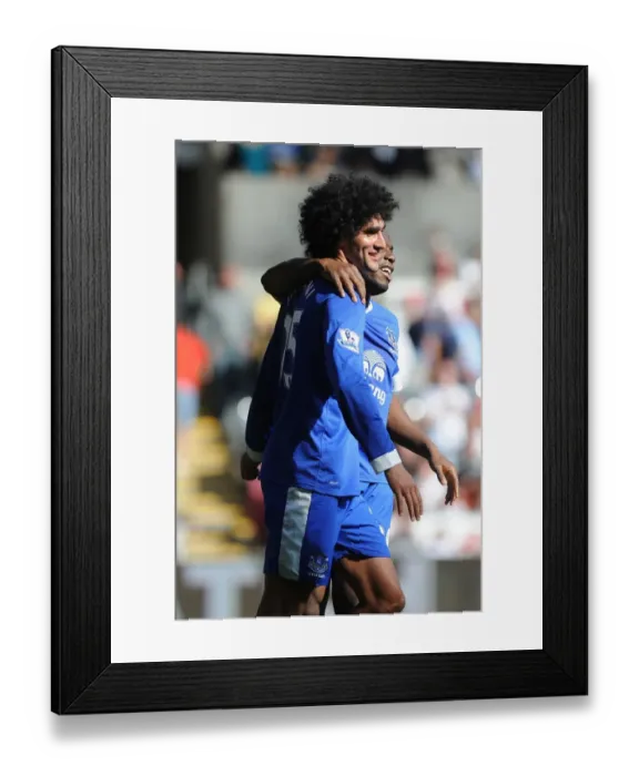 Framed Print : Everton's Unforgettable Moment: Fellaini and Anichebe's Goal Celebration (3-0 vs Swansea City, 2012) Framed Print : Everton's Unforgettable Moment: Fellaini and Anichebe's Goal Celebration (3-0 vs Swansea City, 2012)