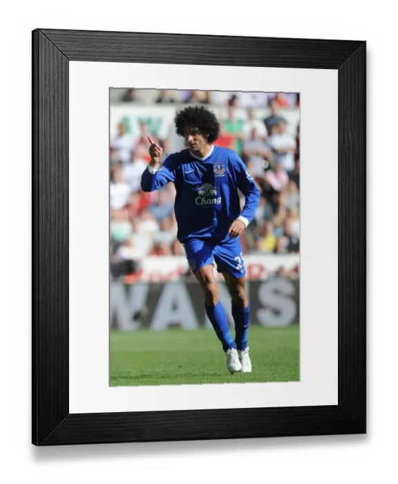 Framed Print : Marouane Fellaini's Thrilling Goal: Everton's Triumph over Swansea City (September 22, 2012) Framed Print : Marouane Fellaini's Thrilling Goal: Everton's Triumph over Swansea City (September 22, 2012)