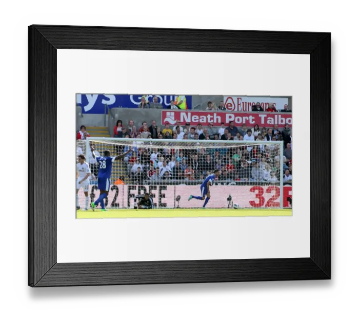 Framed Print : Mirallas Strikes Again: Everton's Second Goal in 3-0 Swansea City Victory (Premier League 2012-13) Framed Print : Mirallas Strikes Again: Everton's Second Goal in 3-0 Swansea City Victory (Premier League 2012-13)