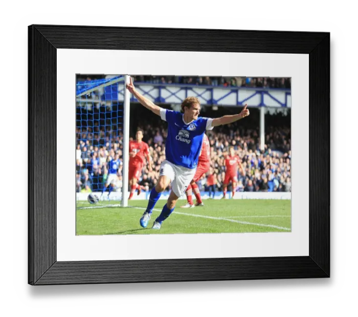 Framed Print : Jelavic's Triumph: Everton's 3-1 Victory over Southampton (September 29, 2012, Goodison Park) Framed Print : Jelavic's Triumph: Everton's 3-1 Victory over Southampton (September 29, 2012, Goodison Park)