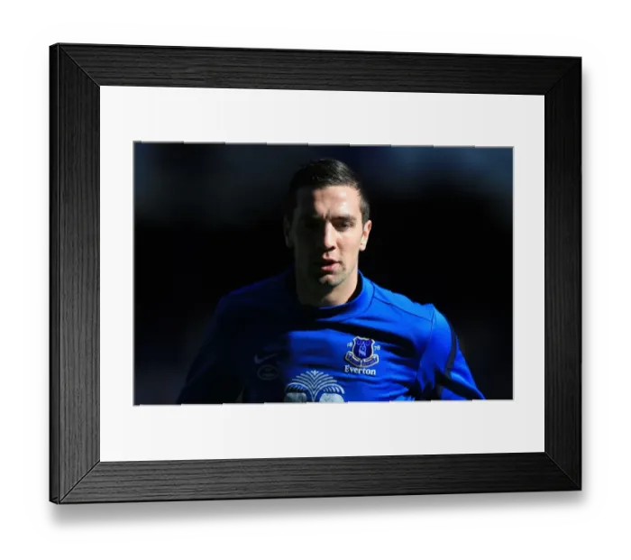 Framed Print : Shane Duffy's Thriller: Everton's Game-Changing Goal in 3-1 Victory Over Southampton at Goodison Park (September 29, 2012)