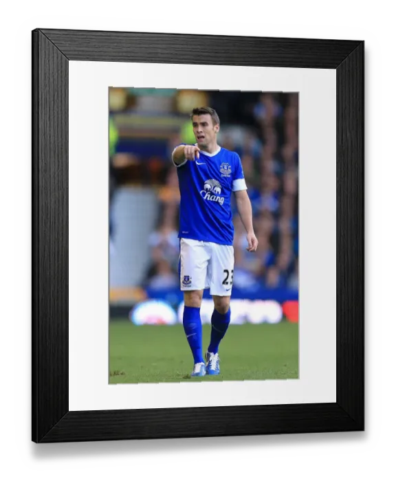 Framed Print : Seamus Coleman's Unforgettable Performance: Everton's Triumph Over Southampton (3-1, Goodison Park, September 29, 2012)