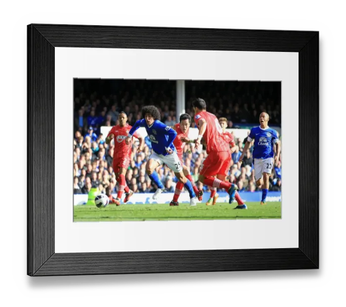 Framed Print : Marouane Fellaini's Breakthrough: Everton's 3-1 Victory Over Southampton (September 29, 2012, Goodison Park) Framed Print : Marouane Fellaini's Breakthrough: Everton's 3-1 Victory Over Southampton (September 29, 2012, Goodison Park)