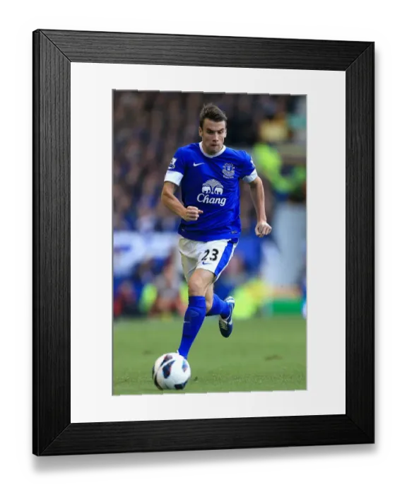 Framed Print : Seamus Coleman's Unforgettable Performance: Everton's 3-1 Victory Over Southampton (BPL 2012) - Goodison Park Triumph