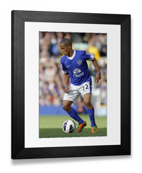 Framed Print : Steven Pienaar's Brilliant Performance: Everton's Triumph Over Southampton (3-1, September 29, 2012) Framed Print : Steven Pienaar's Brilliant Performance: Everton's Triumph Over Southampton (3-1, September 29, 2012)