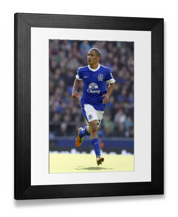 Framed Print : Steven Pienaar's Star Performance: Everton Triumphs over Southampton 3-1 (September 29, 2012, Goodison Park) Framed Print : Steven Pienaar's Star Performance: Everton Triumphs over Southampton 3-1 (September 29, 2012, Goodison Park)