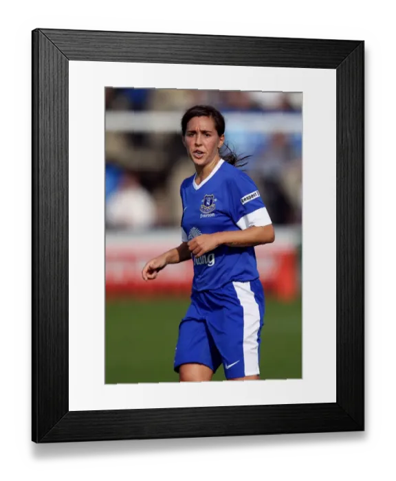 Framed Print : FA WSL: Fara Williams in Action for Everton Ladies vs. Bristol Academy (October 7, 2012) Framed Print : FA WSL: Fara Williams in Action for Everton Ladies vs. Bristol Academy (October 7, 2012)