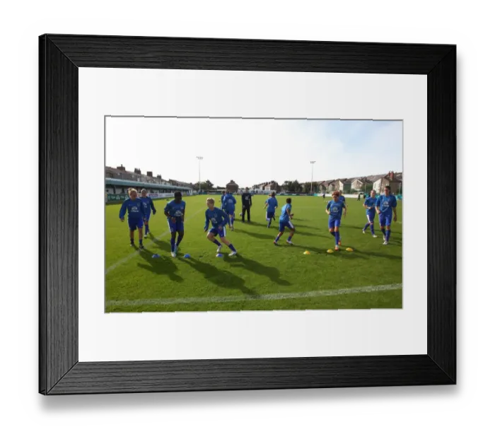Framed Print : Everton Ladies Gearing Up for FA WSL Showdown against Bristol Academy at Arriva Stadium Framed Print : Everton Ladies Gearing Up for FA WSL Showdown against Bristol Academy at Arriva Stadium