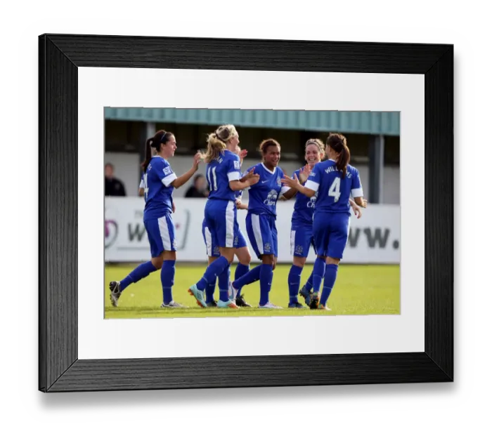 Framed Print : Controversial Own Goal: Nikita Parris's Shot Turned Against Everton in FA WSL Match vs. Bristol Academy Women Framed Print : Controversial Own Goal: Nikita Parris's Shot Turned Against Everton in FA WSL Match vs. Bristol Academy Women