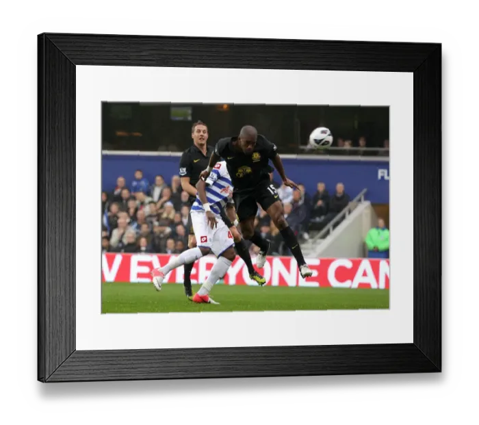 Framed Print : Distin's Equalizer: Everton vs. Queens Park Rangers (21-10-2012, Loftus Road) Framed Print : Distin's Equalizer: Everton vs. Queens Park Rangers (21-10-2012, Loftus Road)