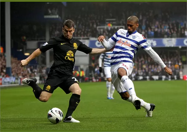 Battle for the Ball: Coleman vs. Traore - Everton vs. Queens Park Rangers, Premier League 2012