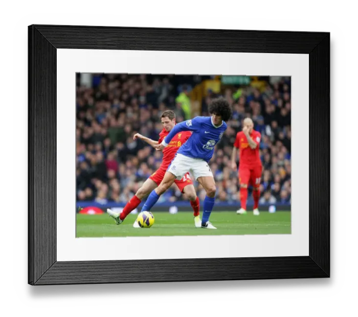 Framed Print : Barclays Premier League - Everton v Liverpool - Goodison Park Framed Print : Barclays Premier League - Everton v Liverpool - Goodison Park