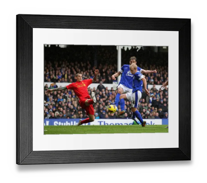 Framed Print : Naismith's Stunning Strike: Everton vs. Liverpool, 2-2 Barclays Premier League Draw (October 28, 2012 - Goodison Park) Framed Print : Naismith's Stunning Strike: Everton vs. Liverpool, 2-2 Barclays Premier League Draw (October 28, 2012 - Goodison Park)