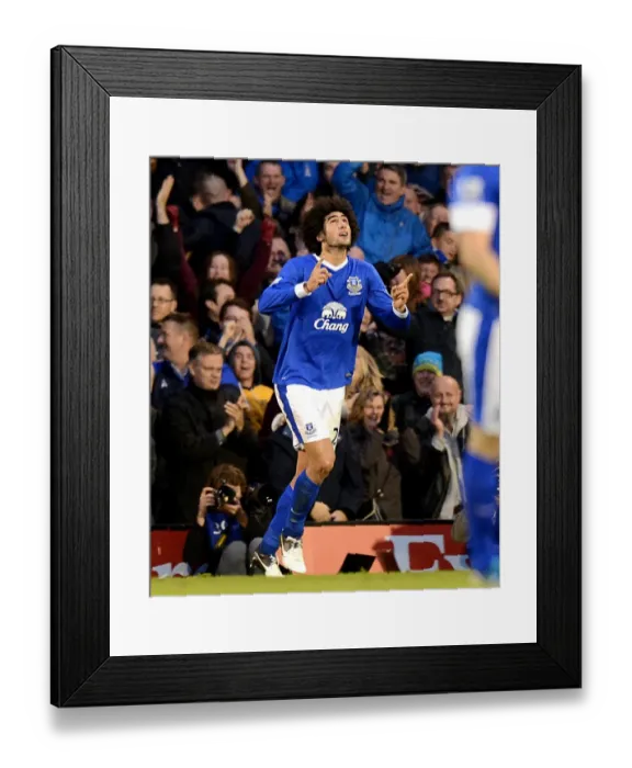Framed Print : Everton's Unforgettable Comeback: Fellaini and Jagielka's Goal Celebration (3-11-2012) Framed Print : Everton's Unforgettable Comeback: Fellaini and Jagielka's Goal Celebration (3-11-2012)