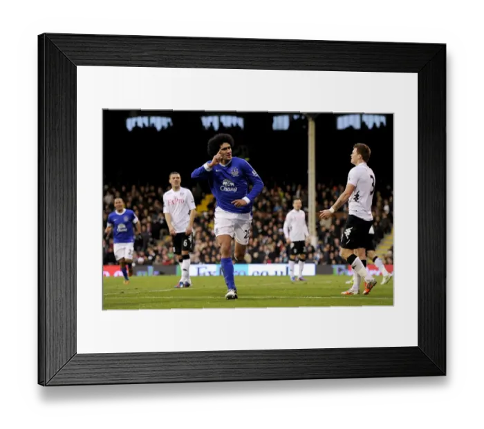 Framed Print : Fellaini's Dramatic Equalizer: Everton rescues a Point at Fulham (November 3, 2012) Framed Print : Fellaini's Dramatic Equalizer: Everton rescues a Point at Fulham (November 3, 2012)