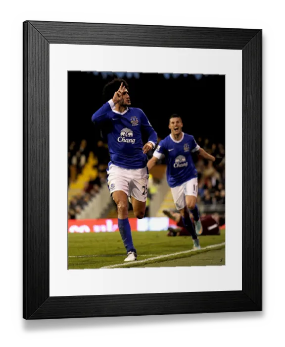 Framed Print : Dramatic Equalizer: Fellaini Saves a Point for Everton at Fulham (Nov 3, 2012) Framed Print : Dramatic Equalizer: Fellaini Saves a Point for Everton at Fulham (Nov 3, 2012)