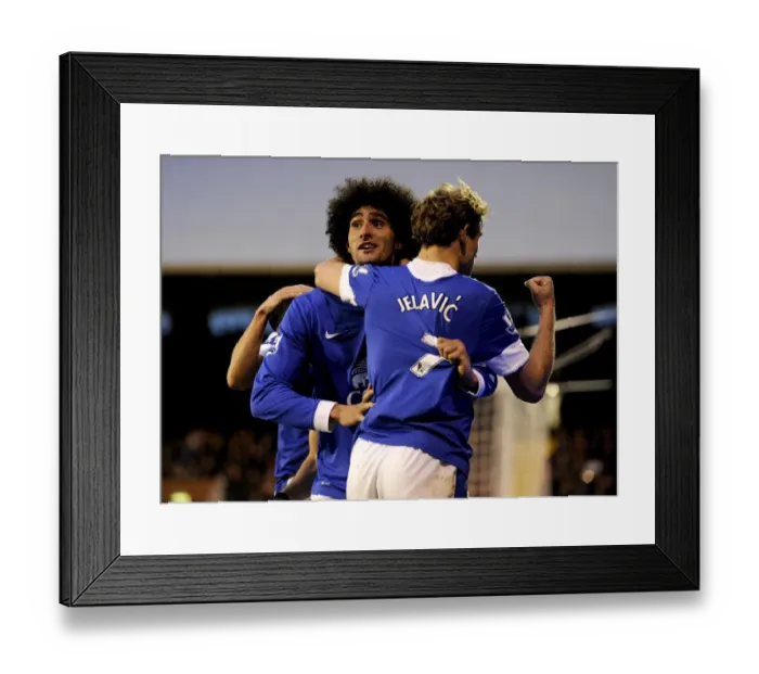 Framed Print : Fellaini and Jelavic's Dramatic Comeback: Everton's Unforgettable 3-2 Fightback at Craven Cottage (11-03-2012) Framed Print : Fellaini and Jelavic's Dramatic Comeback: Everton's Unforgettable 3-2 Fightback at Craven Cottage (11-03-2012)