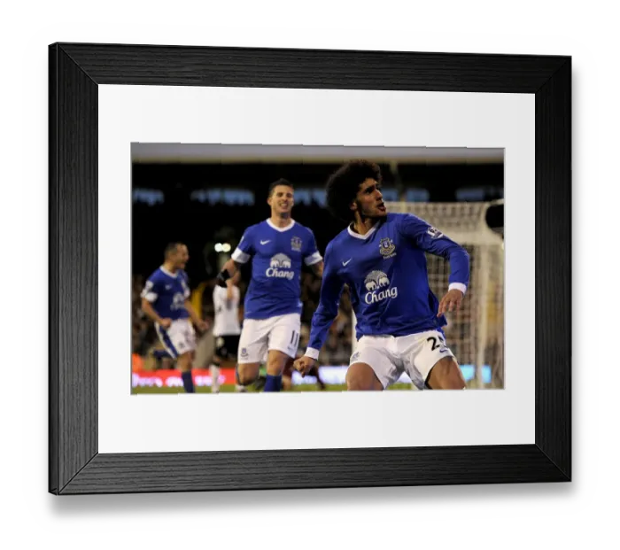 Framed Print : Dramatic Fellaini Comeback: Everton 2-2 Fulham (Nov. 2012) Framed Print : Dramatic Fellaini Comeback: Everton 2-2 Fulham (Nov. 2012)