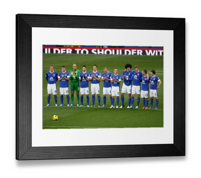 Framed Print : Everton Salutes: Honoring the Armed Forces - Everton 2-1 Sunderland (11-10-2012) Framed Print : Everton Salutes: Honoring the Armed Forces - Everton 2-1 Sunderland (11-10-2012)