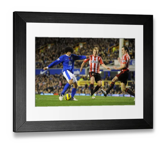Framed Print : Marouane Fellaini Scores First Everton Goal: Everton 2 - Sunderland 1 (10-11-2012) Framed Print : Marouane Fellaini Scores First Everton Goal: Everton 2 - Sunderland 1 (10-11-2012)