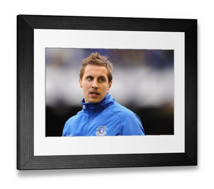 Framed Print : Phil Jagielka's Header: Everton's Victory Over Sunderland in the Barclays Premier League (10-11-2012, Goodison Park)