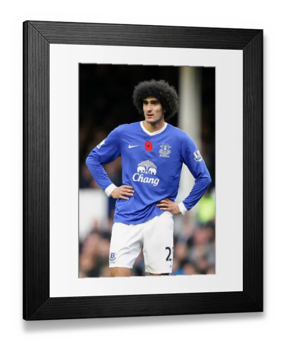 Framed Print : Marouane Fellaini's Brilliant Display: Everton's Exhilarating 2-1 Win Over Sunderland (BPL, 10-11-2012) Framed Print : Marouane Fellaini's Brilliant Display: Everton's Exhilarating 2-1 Win Over Sunderland (BPL, 10-11-2012)