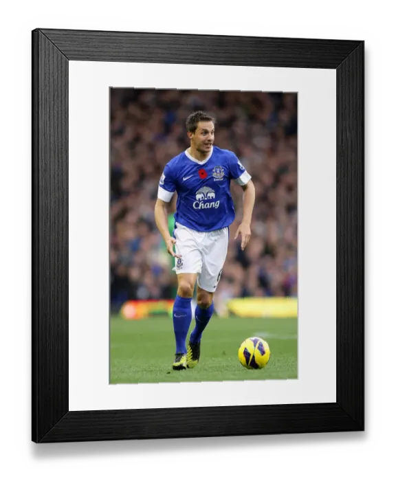 Framed Print : Phil Jagielka's Header: Everton's Win Against Sunderland (10-11-2012, Goodison Park)