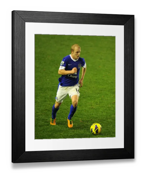 Framed Print : Naismith's Stalemate: Everton vs Norwich City, 1-1, Premier League, Goodison Park (November 2012)