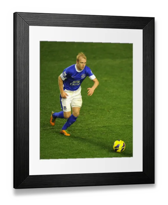Framed Print : Naismith's Stalemate: Everton vs Norwich City, 1-1 (November 24, 2012)