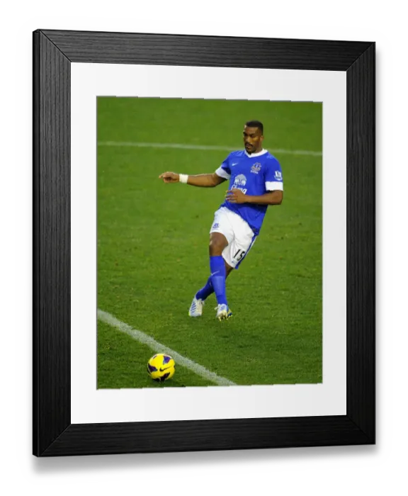 Framed Print : Distin's Determined Draw: Everton vs Norwich City (November 24, 2012, Barclays Premier League) Framed Print : Distin's Determined Draw: Everton vs Norwich City (November 24, 2012, Barclays Premier League)
