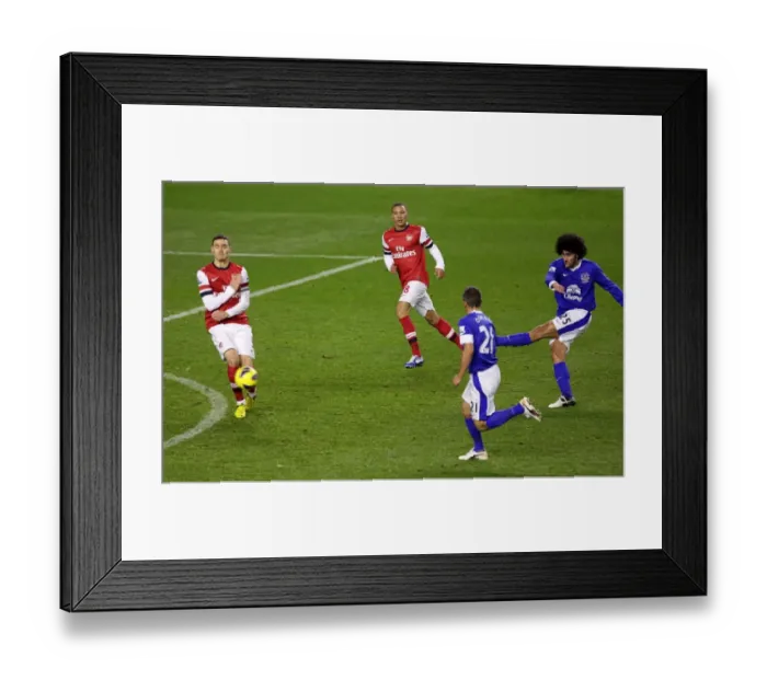 Framed Print : Fellaini's Thunderbolt: Everton vs. Arsenal, 1-1 at Goodison Park (November 28, 2012, Barclays Premier League) Framed Print : Fellaini's Thunderbolt: Everton vs. Arsenal, 1-1 at Goodison Park (November 28, 2012, Barclays Premier League)