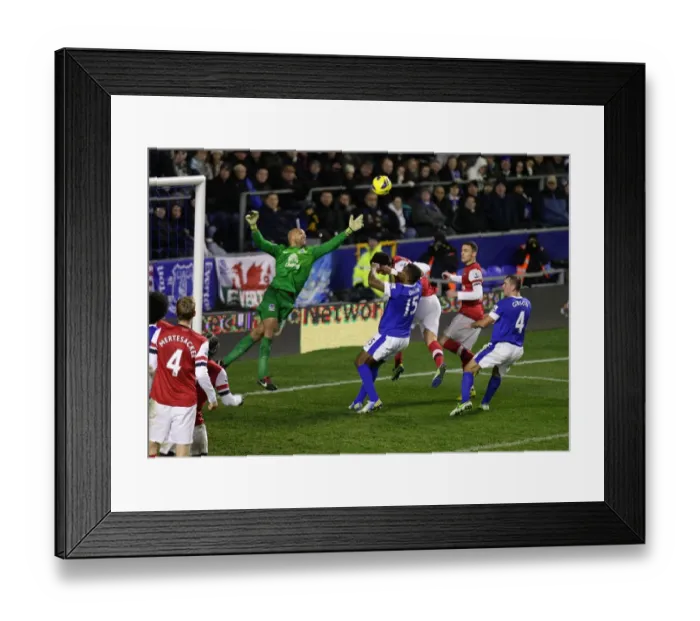 Framed Print : Tim Howard's Spectacular Save: Everton vs. Arsenal, Barclays Premier League (1-1) - Goodison Park, November 2012 Framed Print : Tim Howard's Spectacular Save: Everton vs. Arsenal, Barclays Premier League (1-1) - Goodison Park, November 2012