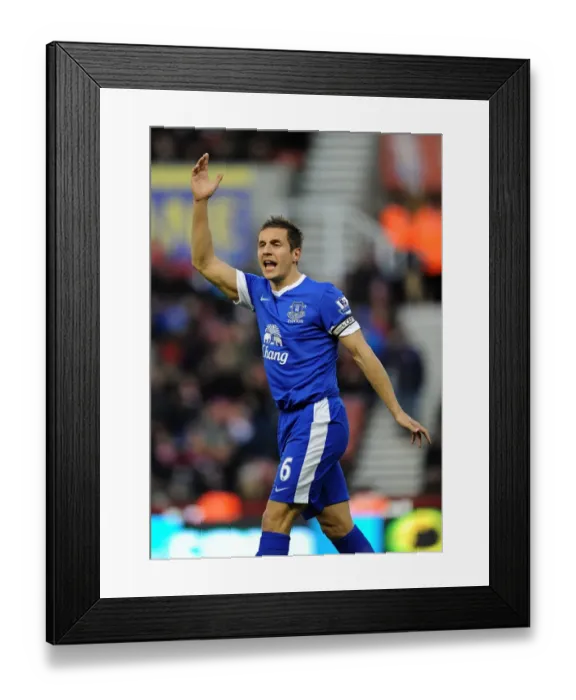 Framed Print : Phil Jagielka's Showdown: Everton vs. Stoke City's Draw at Britannia Stadium (15-12-2012) Framed Print : Phil Jagielka's Showdown: Everton vs. Stoke City's Draw at Britannia Stadium (15-12-2012)