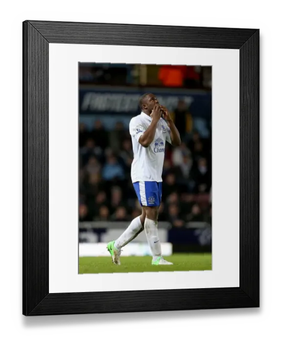 Framed Print : Anichebe's Strike: Everton's 2-1 Victory Over West Ham United (12-22-2012) Framed Print : Anichebe's Strike: Everton's 2-1 Victory Over West Ham United (12-22-2012)