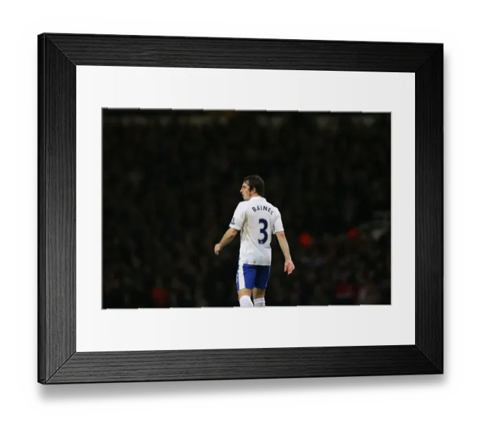 Framed Print : Leighton Baines Scores the Winning Goal: Everton's Triumph over West Ham United in the Barclays Premier League (December 22, 2012, Upton Park)