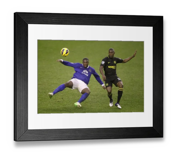 Framed Print : Barclays Premier League - Everton v Wigan Athletic - Goodison Park Framed Print : Barclays Premier League - Everton v Wigan Athletic - Goodison Park