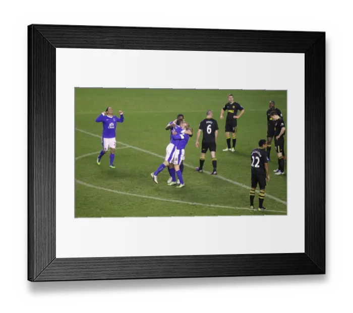 Framed Print : Osman's Goal: Everton's Premier League Victory over Wigan Athletic (26-12-2012) Framed Print : Osman's Goal: Everton's Premier League Victory over Wigan Athletic (26-12-2012)